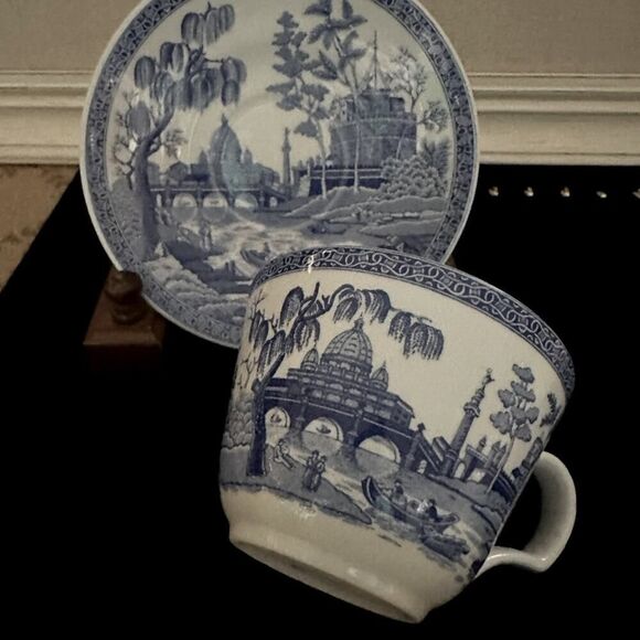Vintage Spode Blue Room Collection - Georgian collection - set of 2 - Picture 5 of 9